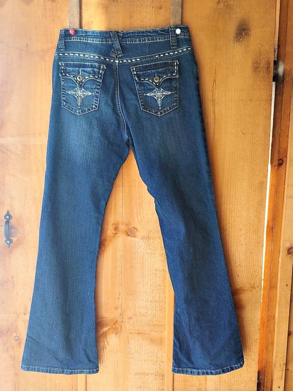 RoadrunnerJeans Boot Cut Jeans Blue Waist 10 - Picture 2 of 7